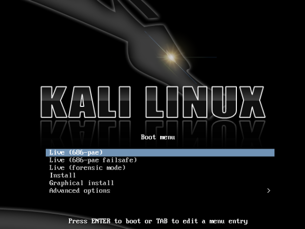 Kali linux 64 bit light bulb